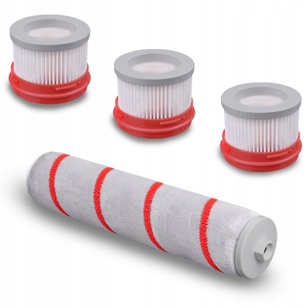 3x Filtr Hepa +rolka szczotka do Xiaomi DREAME V8 V9 PRO V9P V10 V11 V12 XR