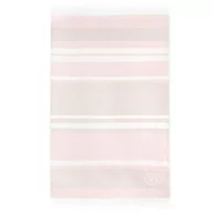 Ręczniki - Ręcznik-fouta plażowy 100x160 Alicante różowy beżowy pasy bawełniany frędzle plaża 2 Zwoltex - miniaturka - grafika 1