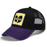 Czapki i chusty sportowe męskie - Czapka z Daszkiem Amplified Trucker Wu Tang Clan BLK - miniaturka - grafika 1