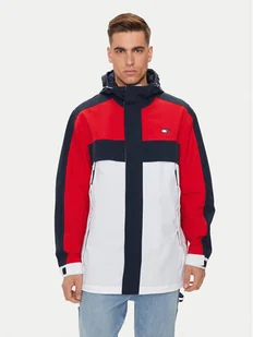 Tommy Jeans Parka Archive DM0DM19477 Czerwony Relaxed Fit - Kurtki męskie - miniaturka - grafika 1