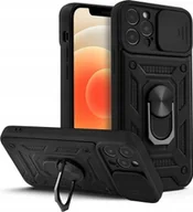 Etui i futerały do telefonów - Hello Case Etui do Samsung Galaxy A55 5G (Czarne, Pancerne, Armor Case, Obudowa, Ring) - miniaturka - grafika 1