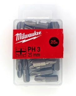 Milwaukee osprzęt Bit PH 3 25mm profesional 25 szt) - Akcesoria do elektronarzędzi - miniaturka - grafika 2