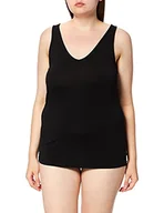 Koszulki i topy damskie - Sloggi Damski biustonosz sloggi EVER Cosy Tank Top, czarny, XL - miniaturka - grafika 1
