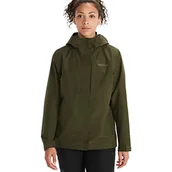 Płaszcze damskie - Marmot Kobiety Wm's Minimalist Jacket, Wodoodporna kurtka przeciwdeszczowa GORE-TEX, oddychający płaszcz przeciwdeszczowy z kapturem, lekka wiatrówka hardshell na wędrówki, Nori, XS - miniaturka - grafika 1