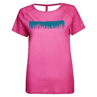 Koszulki i topy damskie - Dare 2b damska koszulka Lifestyle Astral Forest XXL cyber Pink - miniaturka - grafika 1