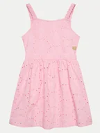 Sukienki i spódniczki dla dziewczynek - Guess Sukienka elegancka J4GK22 WG5N0 Różowy Regular Fit - miniaturka - grafika 1