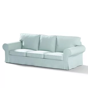 Dekoria Pokrowiec na sofę Ektorp 3-osobową nierozkładaną pastelowy błękit 216 x 83 x 73 cm Cotton Panama 610-702-10 - Pokrowce na meble - miniaturka - grafika 1