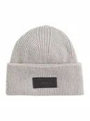 Czapki damskie - Calvin klein czapka zimowa badge docker grey - miniaturka - grafika 1