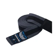 Kimona, stroje i obuwie - Pas do BJJ dla dzieci Groundgame szary z czarny belką - miniaturka - grafika 1