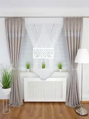 Firany - Panel okienny z haftem 180cm. elegancki panel okienny - miniaturka - grafika 1