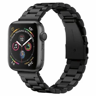 Spigen Pasek Band Modern Fit Apple Watch 44 S4 / 42mm S1-3, czarny 8809613768824 - Akcesoria do smartwatchy - miniaturka - grafika 1