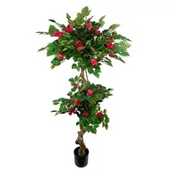 Sztuczne drzewka - Leaf Realistyczne sztuczne drzewo figowca Fruticosa, japoński kwiat, 150 cm - miniaturka - grafika 1