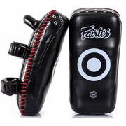 Tarcze i łapy - Fairtex Tarcze Tajskie &quot;PAO&quot; KPLS2 &quot;Superior&quot; Zakrzywione Black/White/Red 2 Sztuki - miniaturka - grafika 1