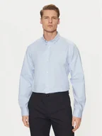 Koszule męskie - Calvin Klein Koszula K10K113614 Niebieski Regular Fit - miniaturka - grafika 1
