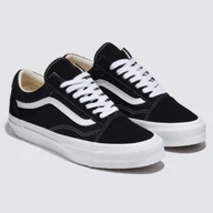 Trampki męskie - sneakers uomo vans premium old skool lx - vn000cqdba21 blkwh - miniaturka - grafika 1
