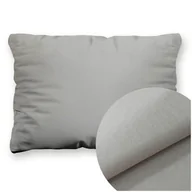 Poszewki na poduszki - Poszewka Bawełna 50 x 70 Jednolita Ola Brudny Szary - miniaturka - grafika 1