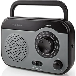 NEDIS RDFM1340 Czarno-szary - Radia - miniaturka - grafika 1