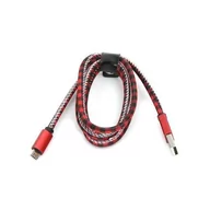 Kable USB - Platinet PUCLC1R czerwony PUCLC1R - miniaturka - grafika 1