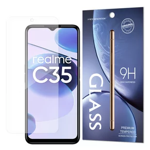 Tempered Glass szkło hartowane 9H Realme C35 (opakowanie – koperta) - Szkła hartowane na telefon - miniaturka - grafika 1