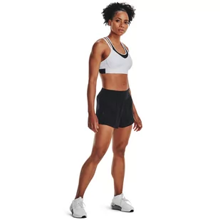Damskie spodenki treningowe Under Armour Flex Woven 2-in-1 Short - czarne - UNDER ARMOUR - Spodnie sportowe damskie - miniaturka - grafika 1