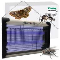 Lampy owadobójcze - Lampa Owadobójcza UV na Muchy Osy Komary Szerszenie Pułapka Muchołapka XXL - miniaturka - grafika 1