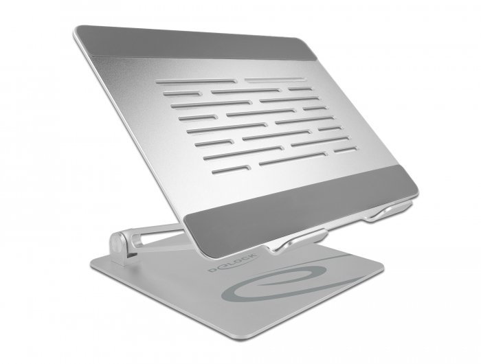 Stojak Delock Tablet i notebook uchwyt regulowany aluminiowy 18414