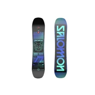 Deski snowboardowe - Dziecięca Deska SALOMON SNOWBOARD GRAIL L41219000 – Czarny - miniaturka - grafika 1