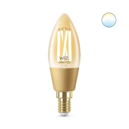 WiZ WiZ żarówka LED E14 C35 filament 4,9W 370lm 2000-5000K 8718699787257 8718699787257