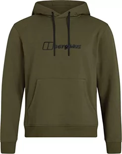 Berghaus Męska bluza z kapturem z logo kangurka z bawełny organicznej na zamek błyskawiczny - Bluzy męskie - miniaturka - grafika 1