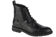 Moda i Uroda OUTLET - Levi's Emerson 234725-825-559, Męskie, trzewiki, Czarne - miniaturka - grafika 1