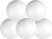 Zabawki kreatywne - KULE STYROPIANOWE 15cm kulki 5szt STYROPIAN BOMBKI ze styropianu na CHOINKĘ - miniaturka - grafika 1