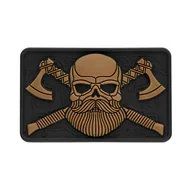 Odzież taktyczna i umundurowanie - M-Tac - Naszywka - Bearded Skull - 3D PVC  - 51113205 - miniaturka - grafika 1