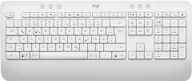 Klawiatury - Logitech Signature K650 klawiatura Biuro Bluetooth QWERTZ Niemiecki Biały  920-010967 - miniaturka - grafika 1