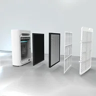 Akcesoria do oczyszczaczy i nawilżaczy powietrza - Bold Filtr zastępczy kompatybilny z oczyszczaczem powietrza Bold Sander 10649 do 61 m² (filtr HEPA i filtr z węglem aktywnym) - miniaturka - grafika 1