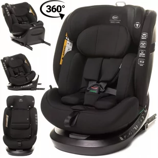 FOTELIK SAMOCHODOWY OBROTOWY ISOFIX 4BABY ROTOFIX 0-36KG I-SIZE 40-150CM BLACK - Foteliki samochodowe - miniaturka - grafika 1