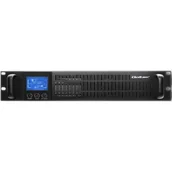 Zasilacze awaryjne UPS - Qoltec Zasilacz awaryjny UPS RACK | 2KVA | 1600 W | LCD - miniaturka - grafika 1