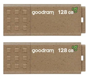GoodRam UME3 Eco Friendly Dwupak 2x128GB USB 3.2 Brązowy UME3-1280EFR11-2P - Pendrive - miniaturka - grafika 1