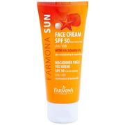 Balsamy i kremy do opalania - Farmona Sun Sun krem ochronny do skóry normalnej i suchej SPF 50 with Macadamia Oil 50 ml - miniaturka - grafika 1