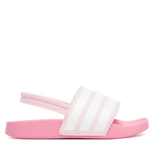Sandały adidas adilette Estrap JR5331 Różowy - Buty dla dziewczynek - miniaturka - grafika 1