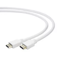 Kable - Gembird Kabel HDMI-HDMI V1.4 High Speed Ethernet 3m Biały CC-HDMI4-W-10 - miniaturka - grafika 1