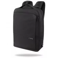 Plecaki szkolne i tornistry - Plecak męski na laptopa R-bag Vector Black - miniaturka - grafika 1