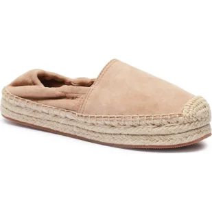 BOSS BLACK Skórzane espadryle Madeira_Slon_SD - Espadryle damskie - miniaturka - grafika 1