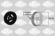 Silnik - akcesoria - Koło pasowe, wał korbowy Sasic 2156040 - miniaturka - grafika 1