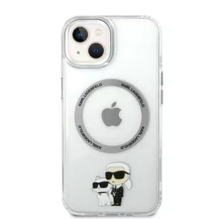 Karl Lagerfeld KLHMP14SHNKCIT iPhone 14 6,1" hardcase transparent Iconic Karl&Choupette Magsafe - Etui i futerały do telefonów - miniaturka - grafika 3