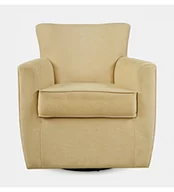 Fotele - Leith LET72Y Fotel obrotowy tapicerowany - miniaturka - grafika 1