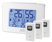 Stacje pogodowe - Termometr JVD T3364.1 trzy sondy - miniaturka - grafika 1