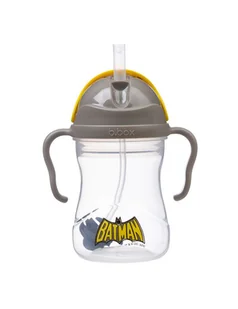 B.Box Bidon z obciążaną słomką 240ml Batman - Bidony dla dzieci - miniaturka - grafika 1