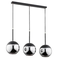 Lampy sufitowe - Alfa Volda lampa wisząca 3-punktowa czarna 62158 - miniaturka - grafika 1