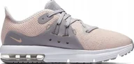 Buty dla dziewczynek - 27,5 BUTY DZIECIĘCE NIKE AIR MAX AO1252-004 SPORTOWE SZARE RÓŻOWE - miniaturka - grafika 1