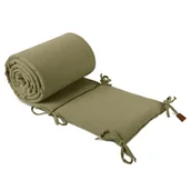 Ochraniacze do łóżeczka - Hi Little One ochraniacz do łóżeczka i kosza oddychający BIO muślin Green Hunter - miniaturka - grafika 1